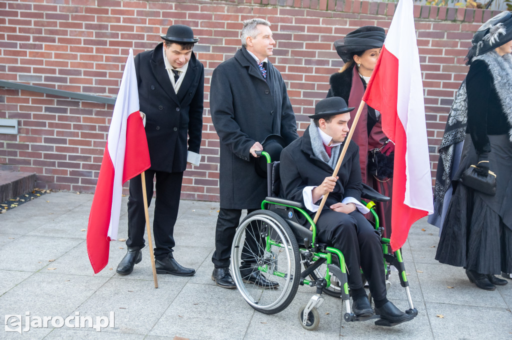 Inscenizacja legendy o św. Marcinie