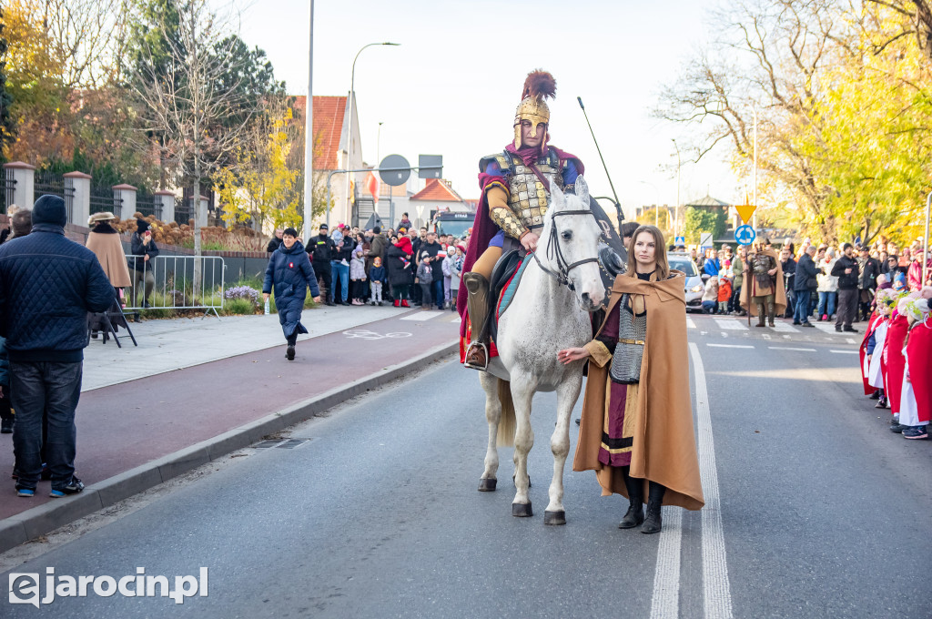 Inscenizacja legendy o św. Marcinie