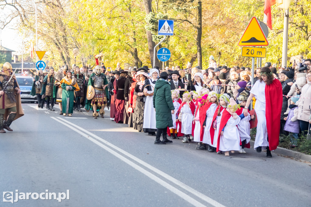 Inscenizacja legendy o św. Marcinie