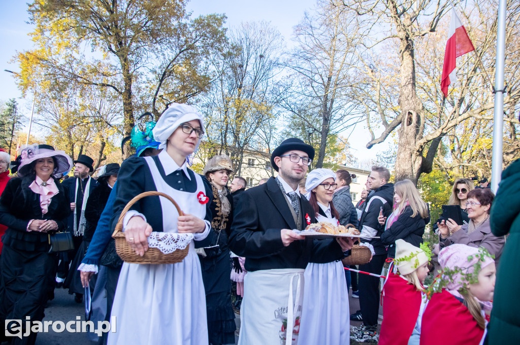 Inscenizacja legendy o św. Marcinie