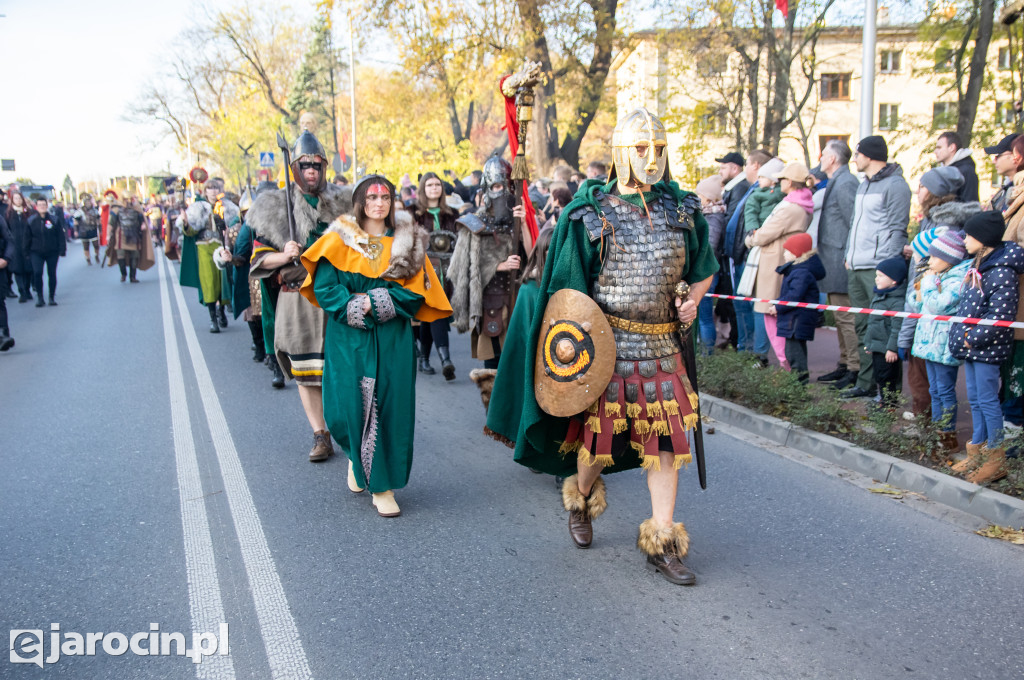 Inscenizacja legendy o św. Marcinie