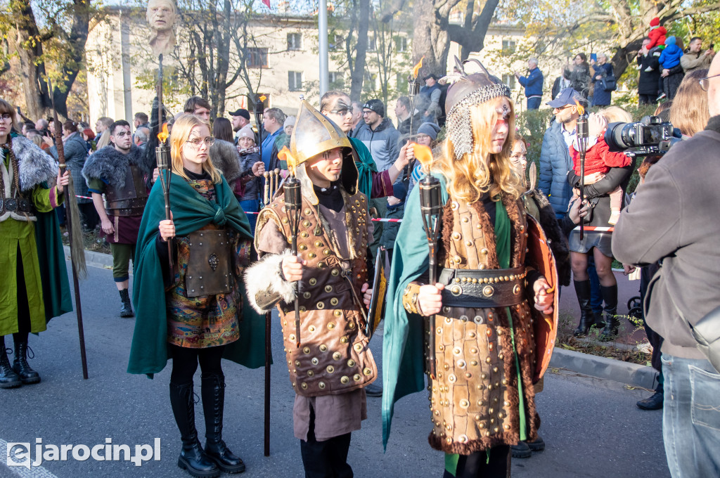 Inscenizacja legendy o św. Marcinie