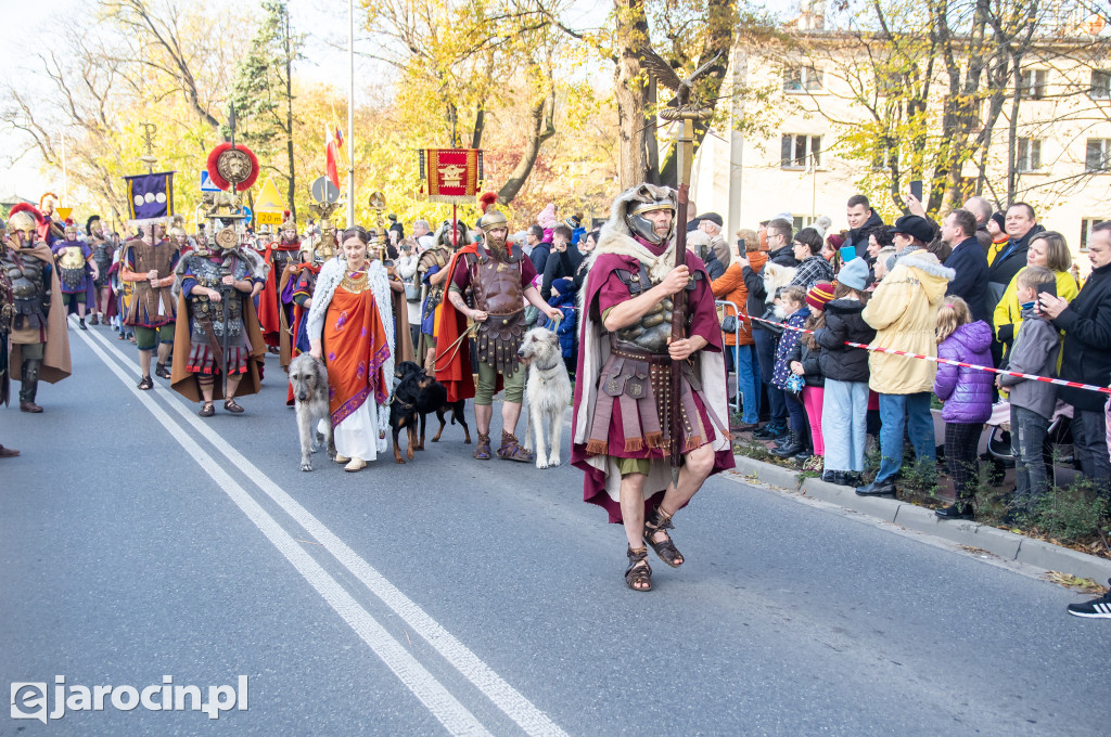 Inscenizacja legendy o św. Marcinie