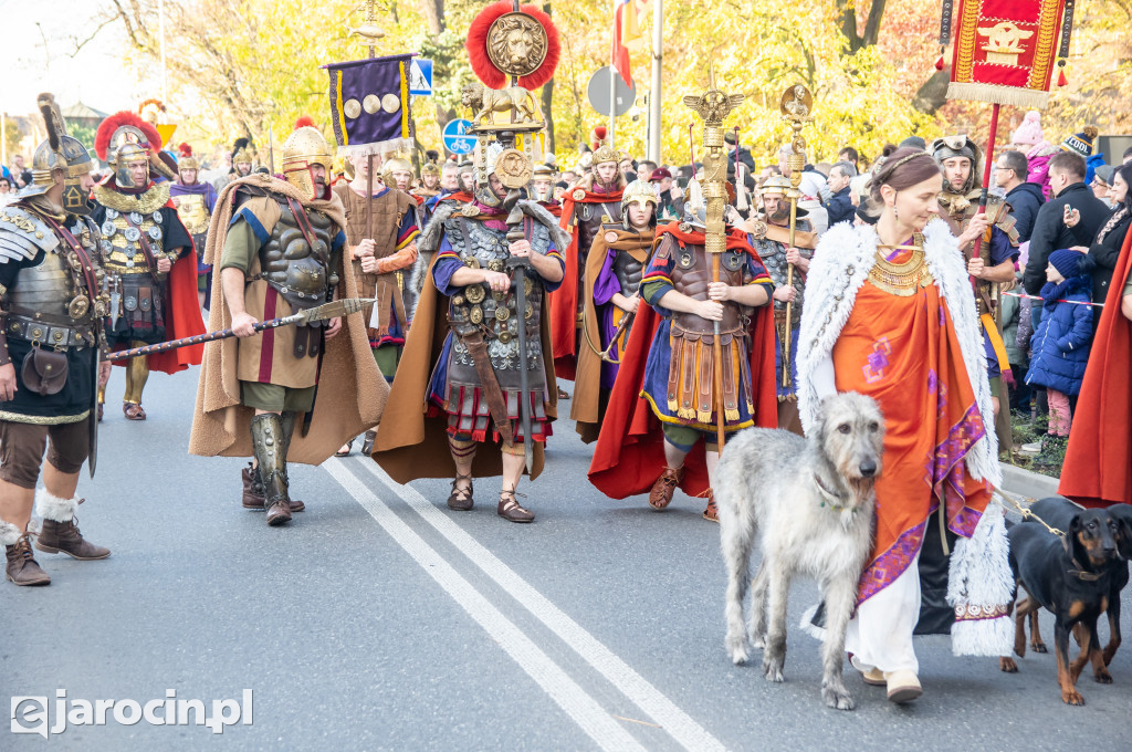 Inscenizacja legendy o św. Marcinie