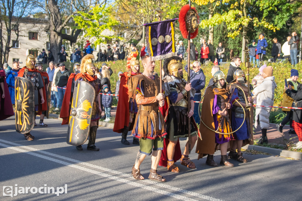 Inscenizacja legendy o św. Marcinie