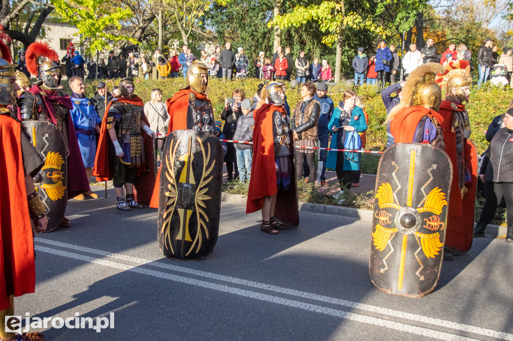 Inscenizacja legendy o św. Marcinie