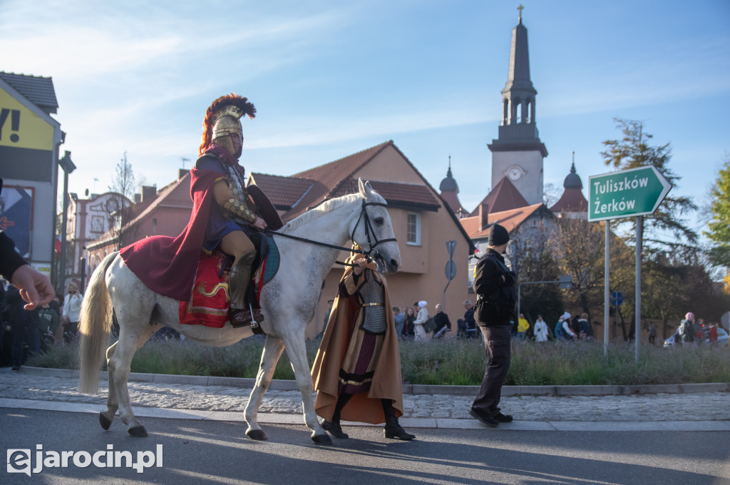 Inscenizacja legendy o św. Marcinie