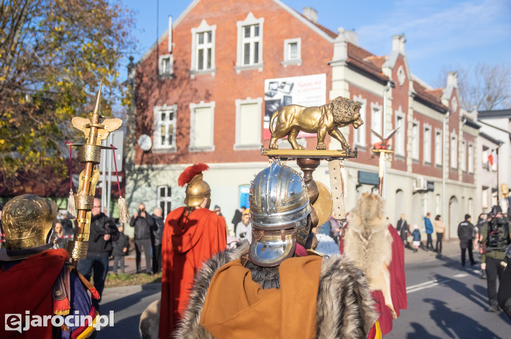 Inscenizacja legendy o św. Marcinie
