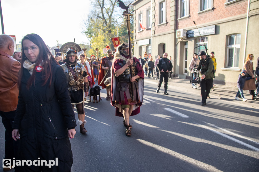 Inscenizacja legendy o św. Marcinie