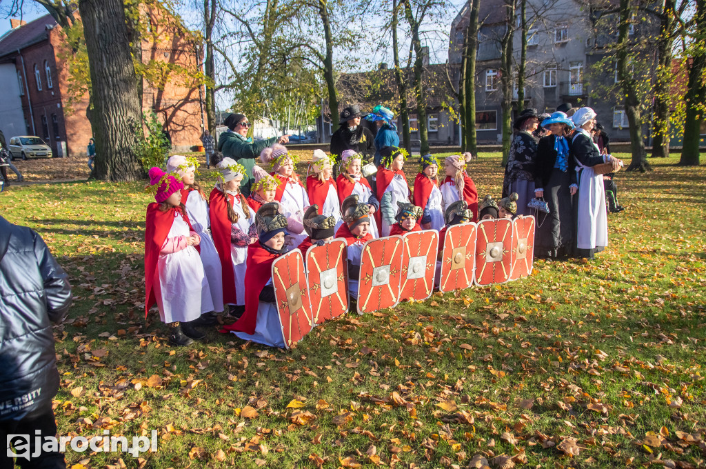 Inscenizacja legendy o św. Marcinie