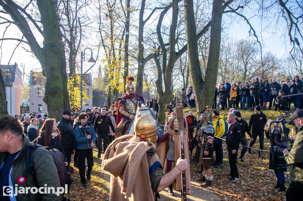 Inscenizacja legendy o św. Marcinie