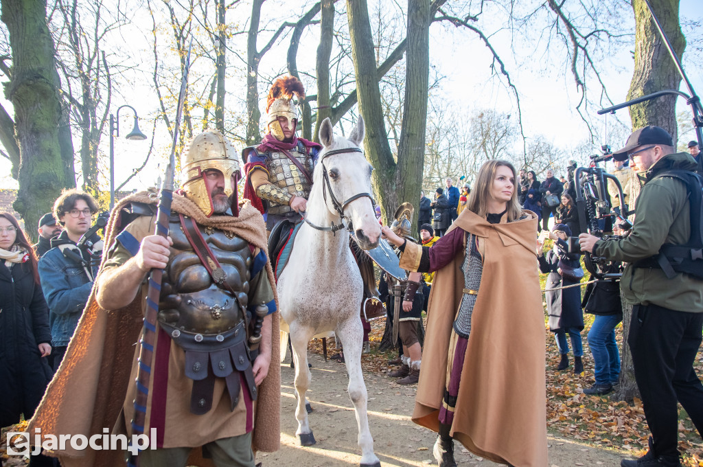 Inscenizacja legendy o św. Marcinie