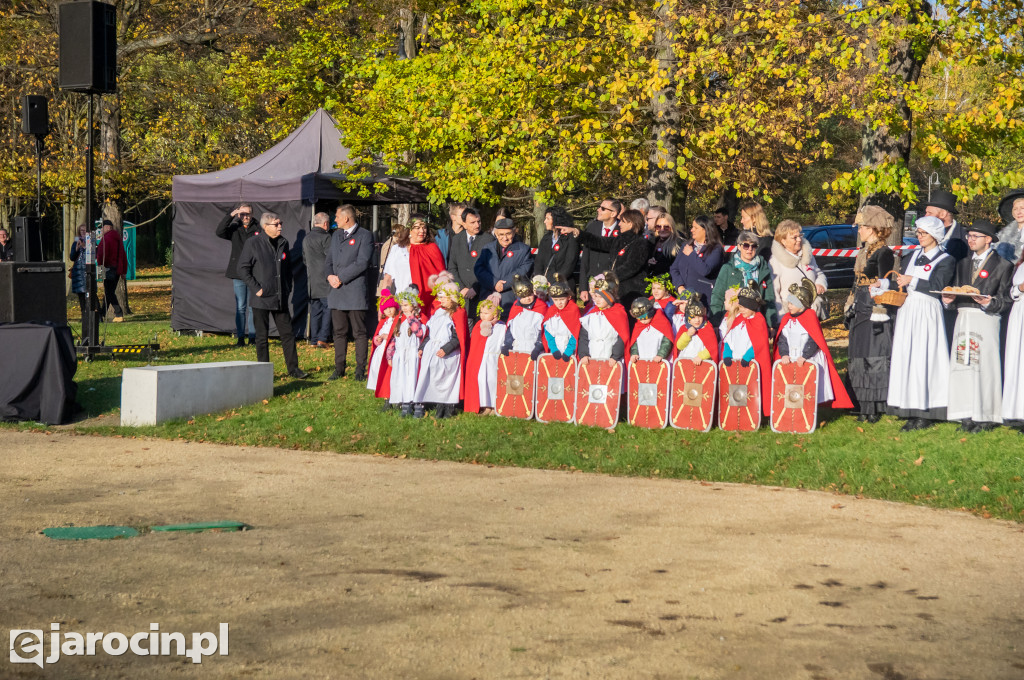 Inscenizacja legendy o św. Marcinie