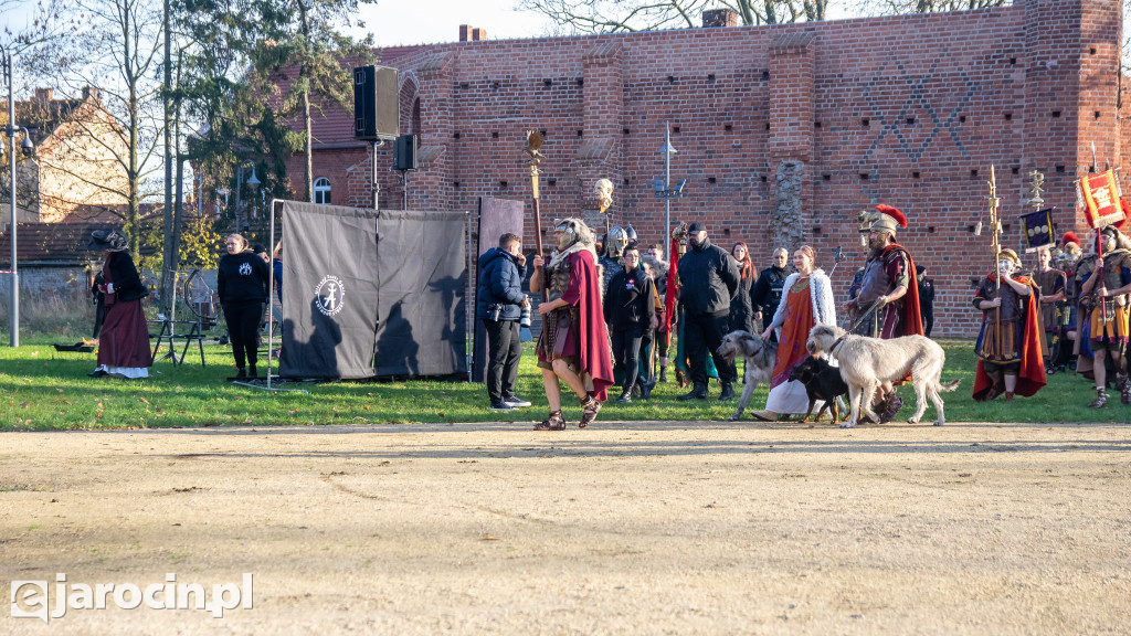 Inscenizacja legendy o św. Marcinie