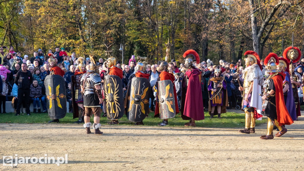 Inscenizacja legendy o św. Marcinie