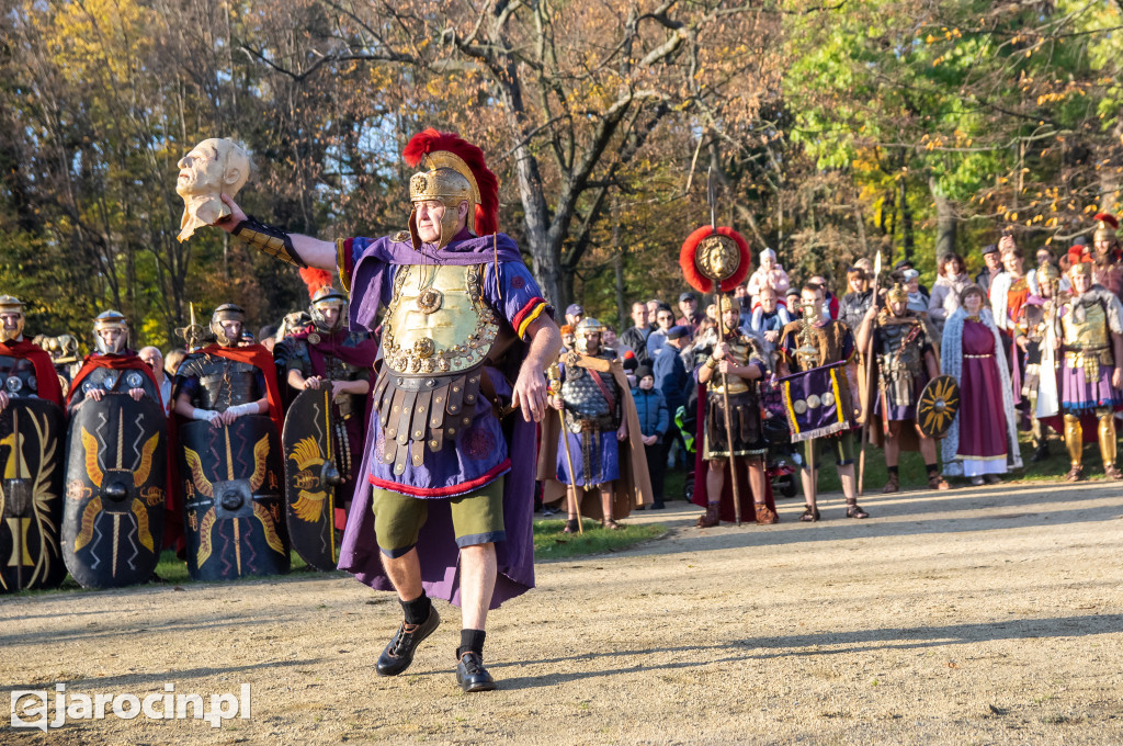 Inscenizacja legendy o św. Marcinie