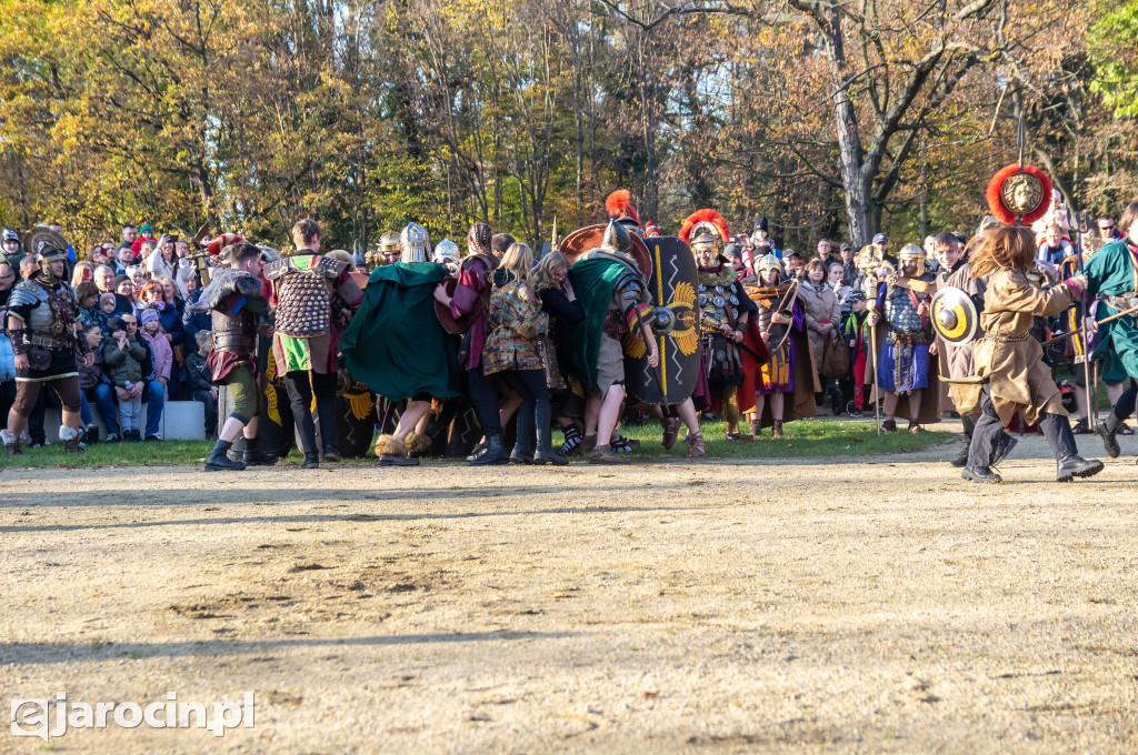 Inscenizacja legendy o św. Marcinie