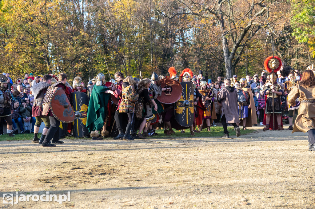 Inscenizacja legendy o św. Marcinie