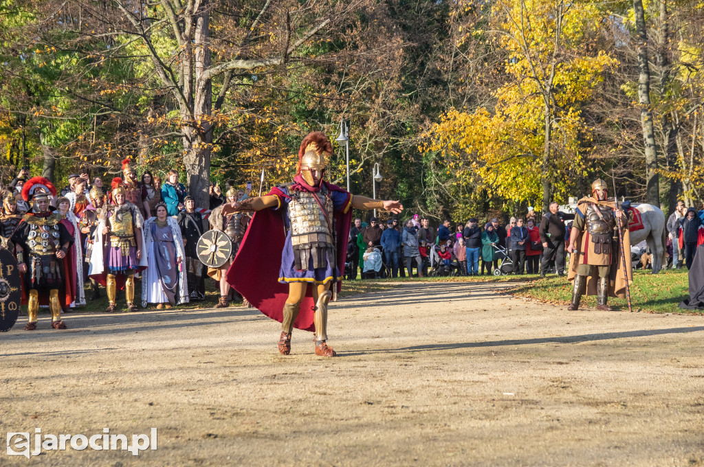 Inscenizacja legendy o św. Marcinie
