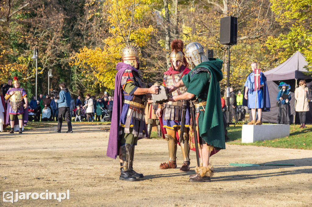 Inscenizacja legendy o św. Marcinie
