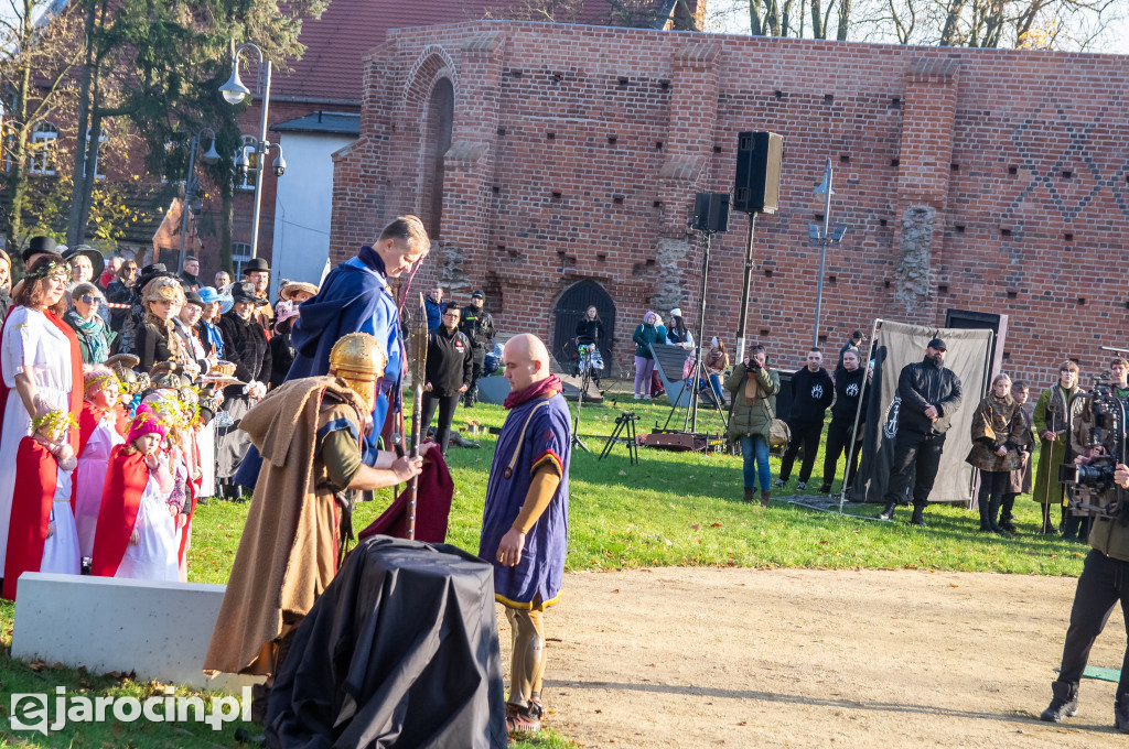 Inscenizacja legendy o św. Marcinie