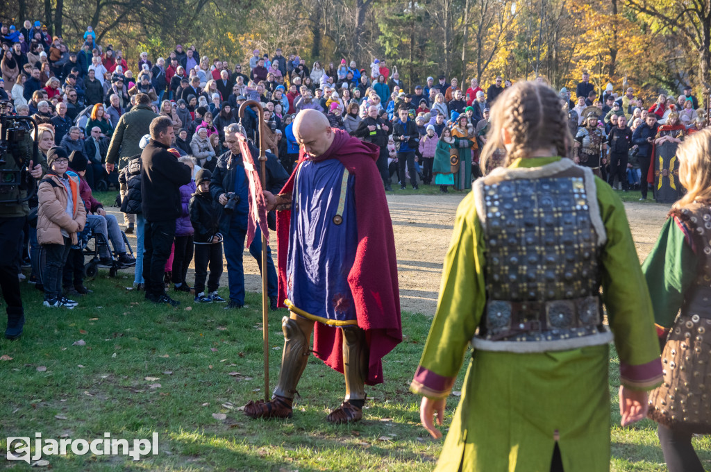 Inscenizacja legendy o św. Marcinie