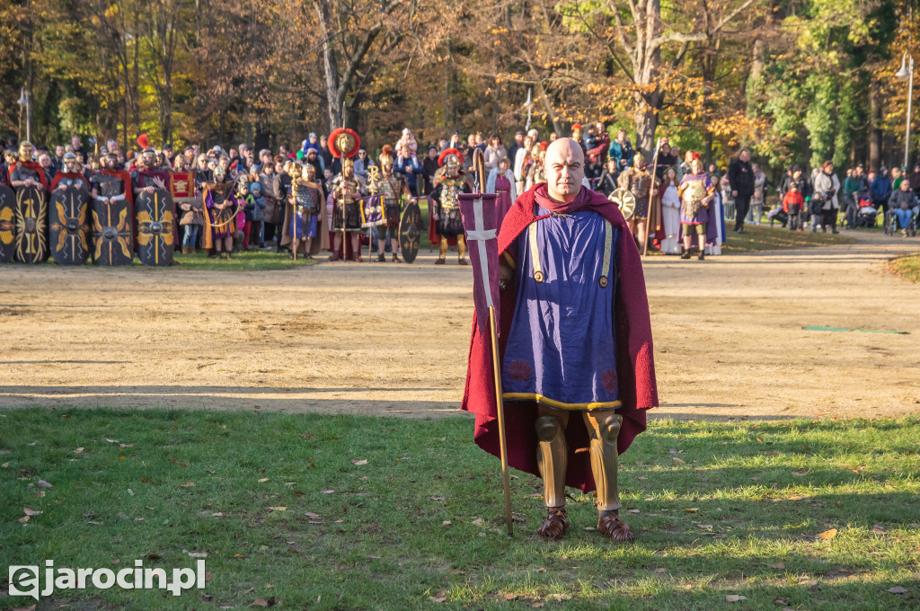 Inscenizacja legendy o św. Marcinie
