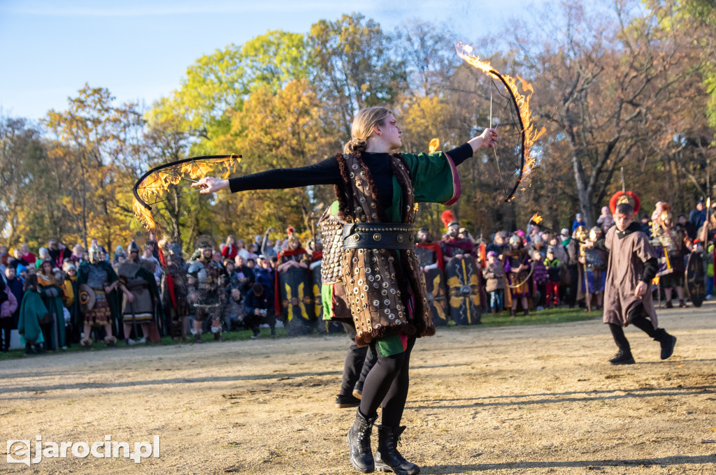 Inscenizacja legendy o św. Marcinie