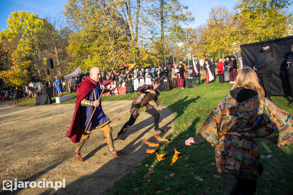 Inscenizacja legendy o św. Marcinie