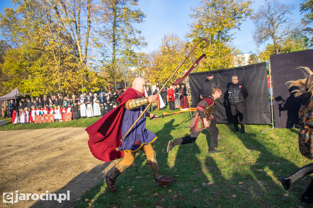 Inscenizacja legendy o św. Marcinie