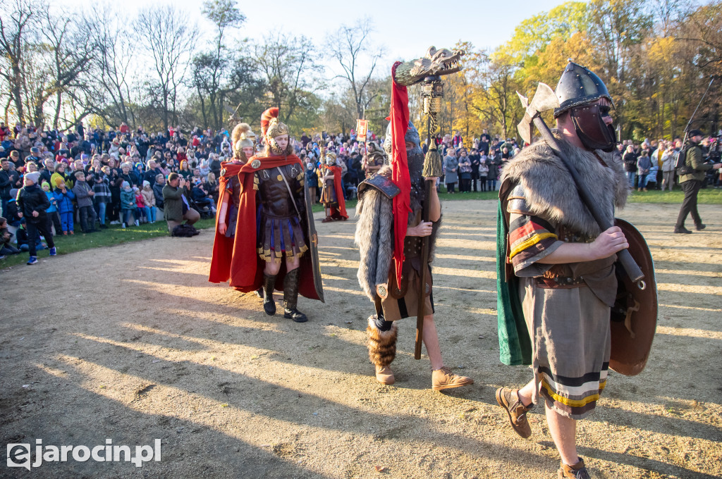 Inscenizacja legendy o św. Marcinie