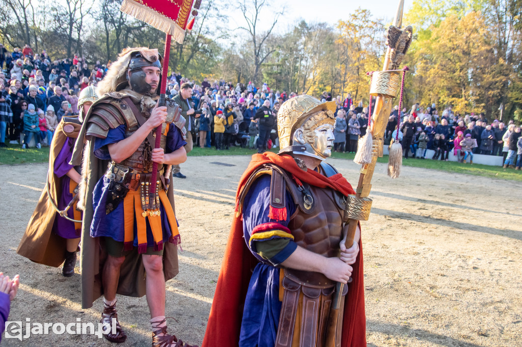 Inscenizacja legendy o św. Marcinie