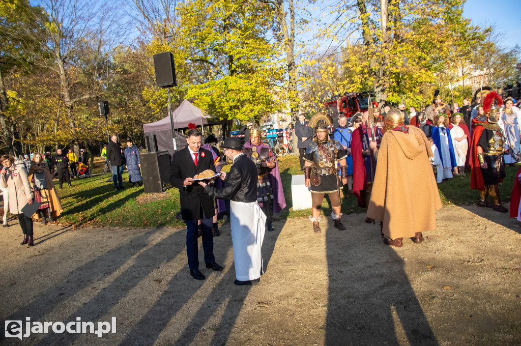 Inscenizacja legendy o św. Marcinie