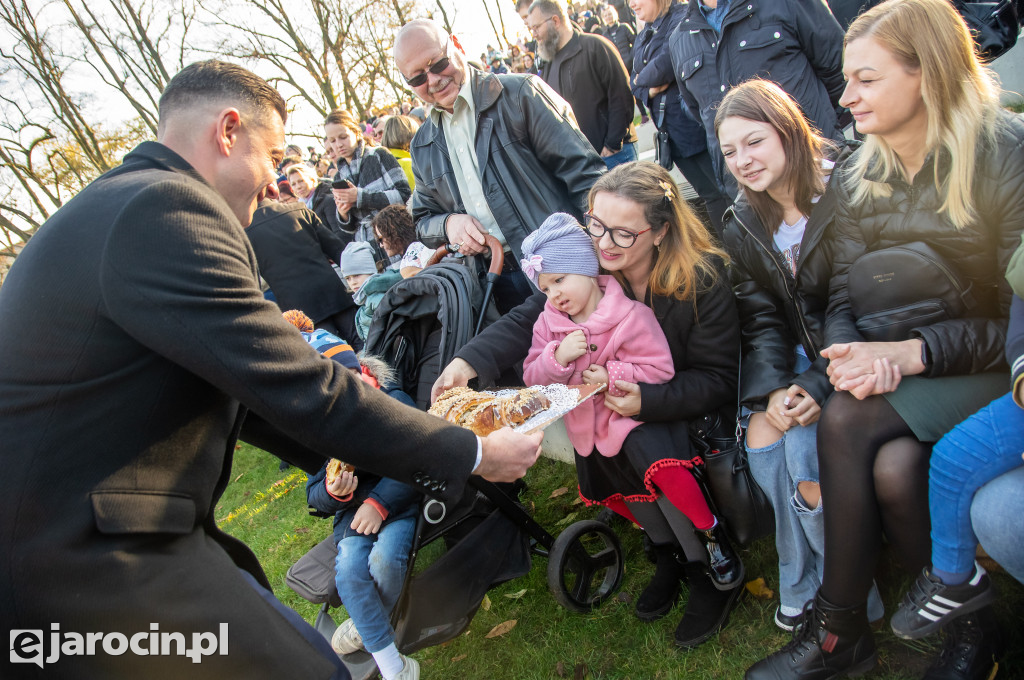 Inscenizacja legendy o św. Marcinie