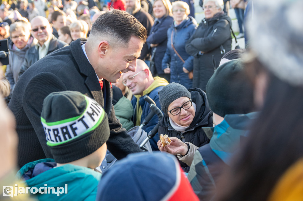 Inscenizacja legendy o św. Marcinie