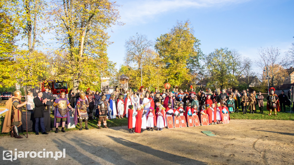 Inscenizacja legendy o św. Marcinie