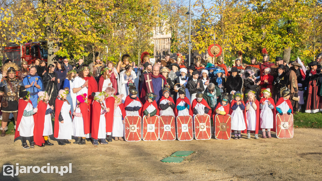 Inscenizacja legendy o św. Marcinie