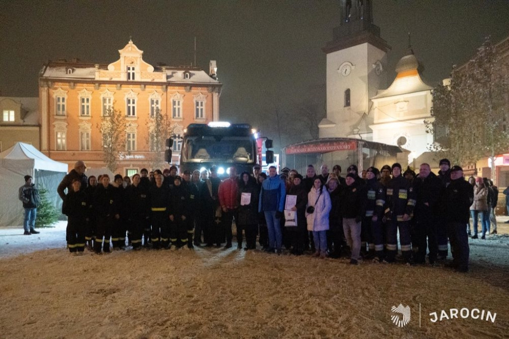 Nowy wóz strażacki dla jarocińskich ochotników