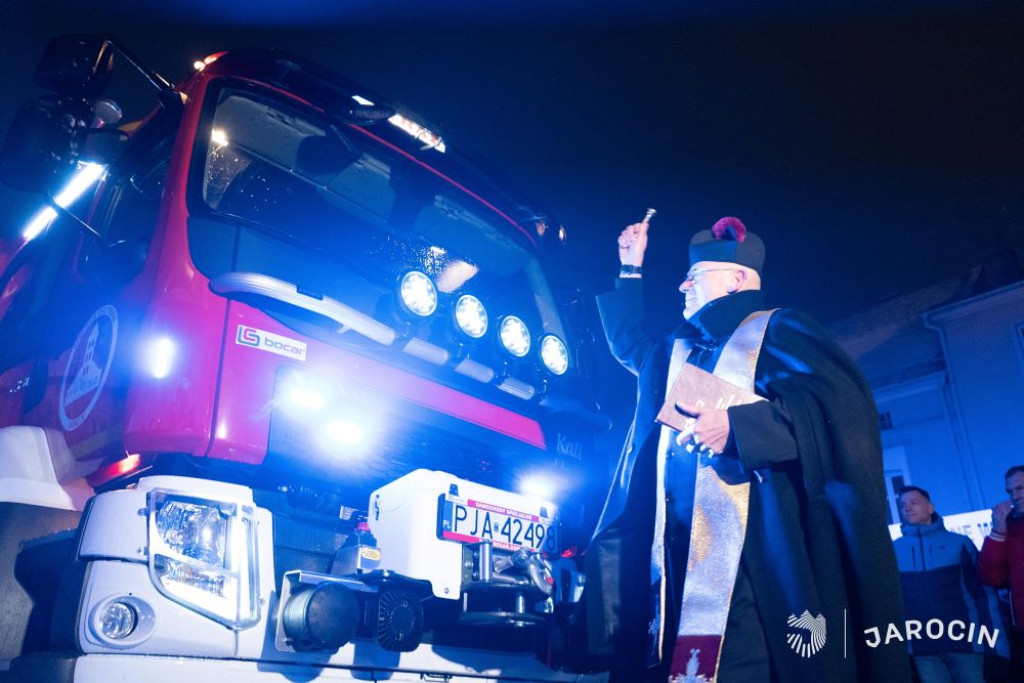 Nowy wóz strażacki dla jarocińskich ochotników