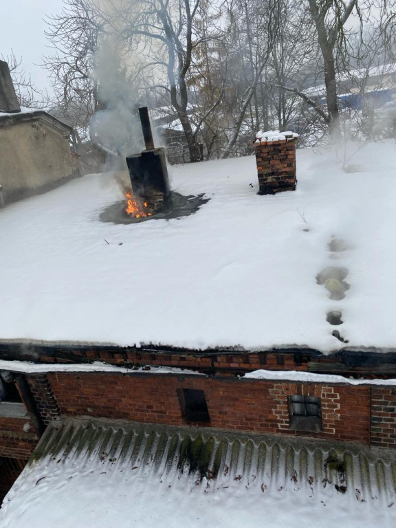 Pożar pałacyku w Parzęczewie