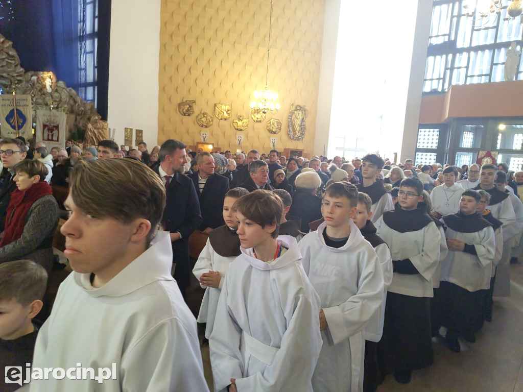 Inauguracja jubileuszu 90-lecia Franciszkanów w Jarocinie