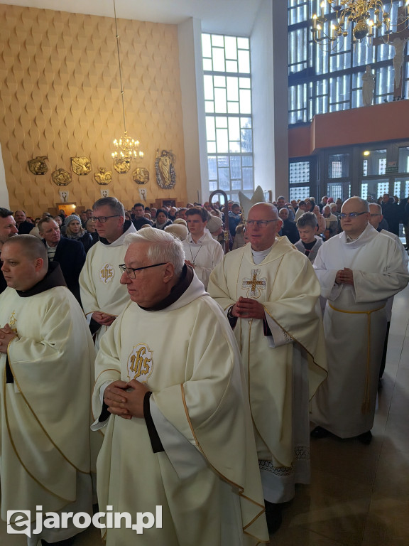Inauguracja jubileuszu 90-lecia Franciszkanów w Jarocinie