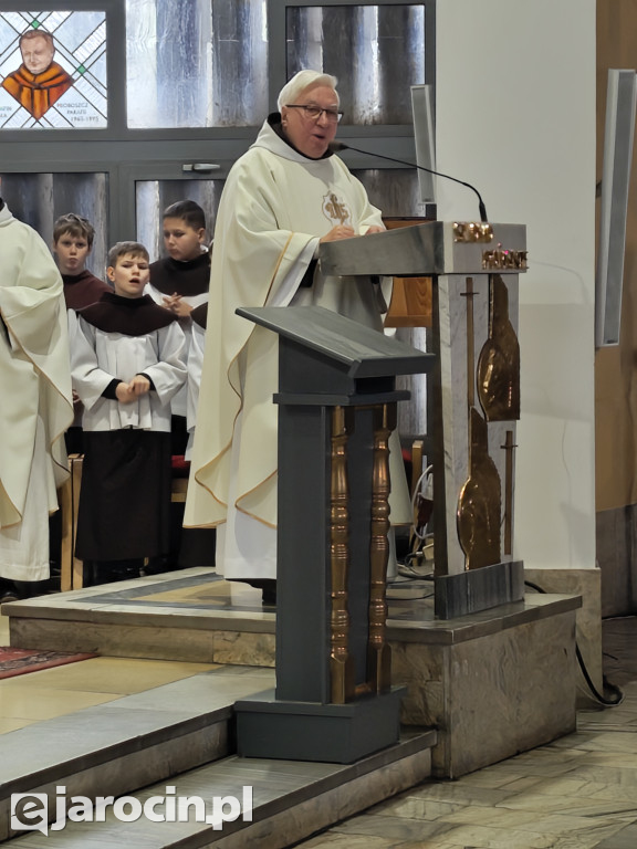 Inauguracja jubileuszu 90-lecia Franciszkanów w Jarocinie