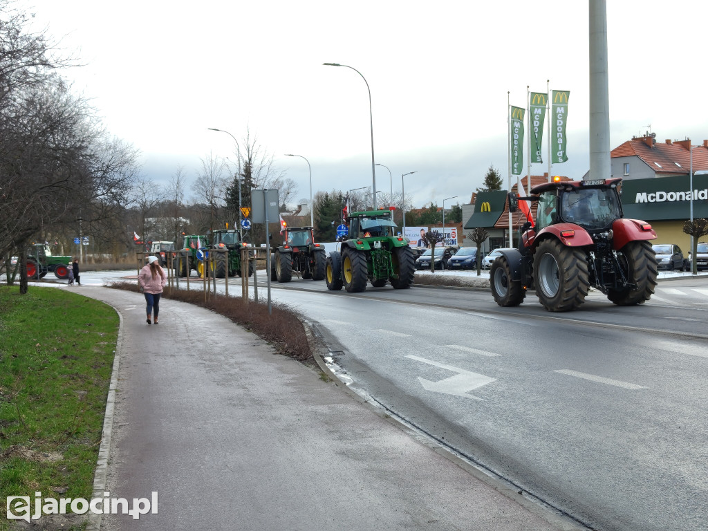 Ogólnopolski protest rolników w Jarocinie