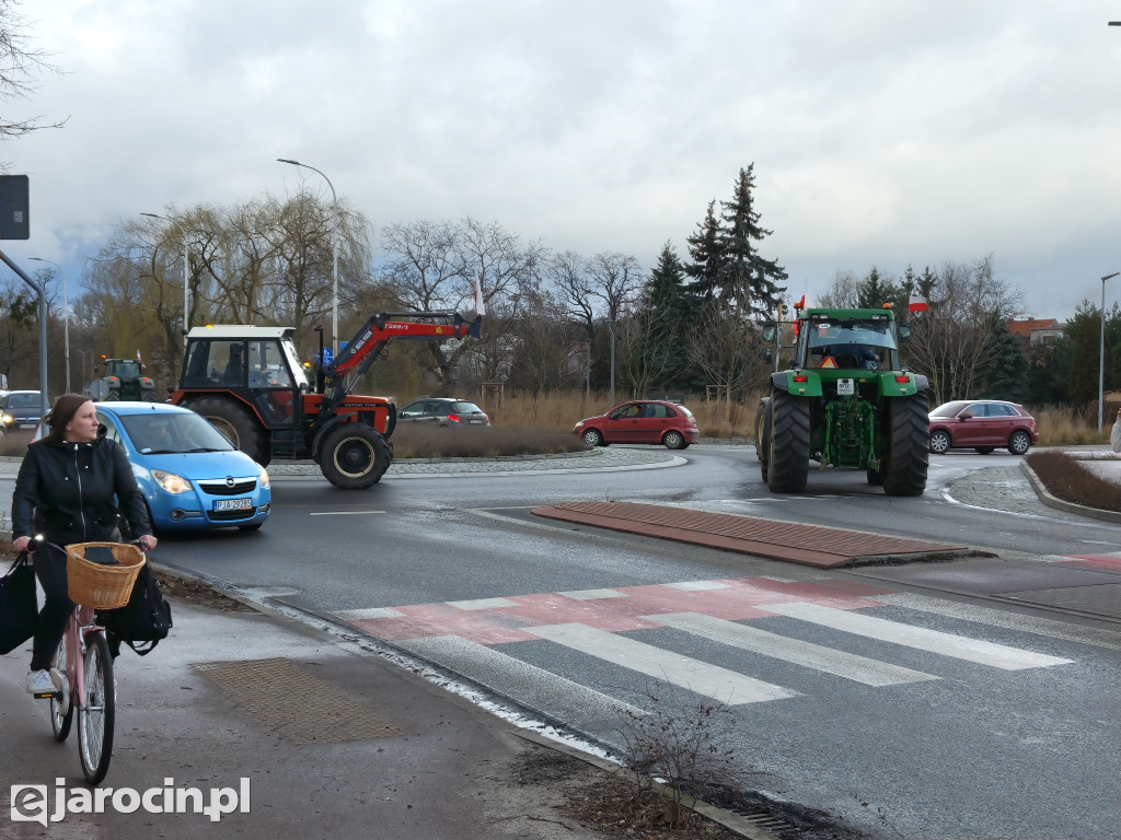 Ogólnopolski protest rolników w Jarocinie