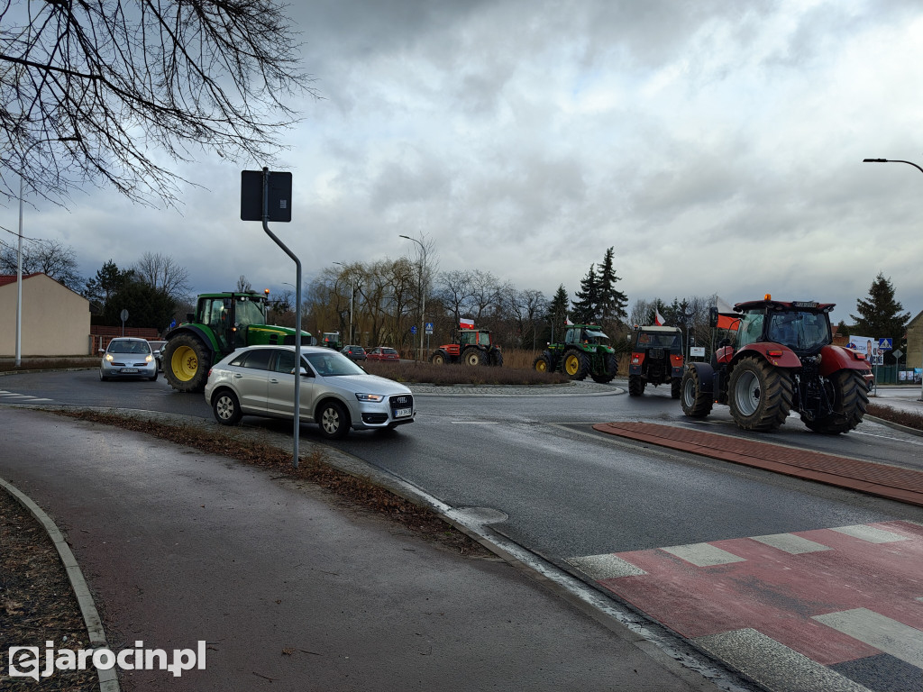 Ogólnopolski protest rolników w Jarocinie