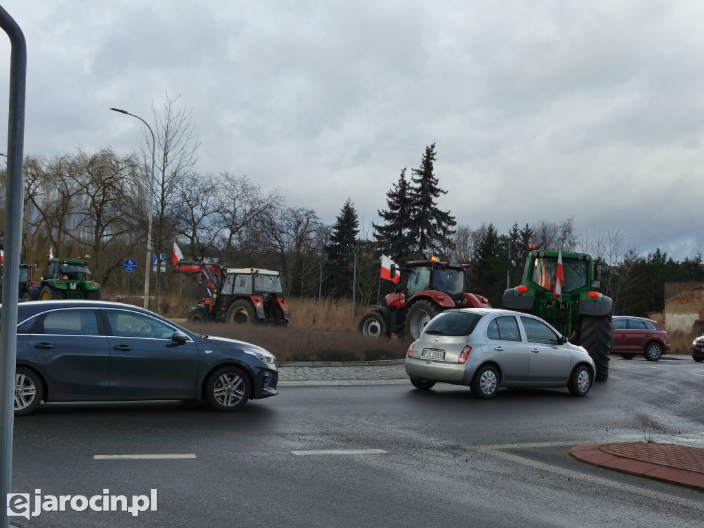 Ogólnopolski protest rolników w Jarocinie