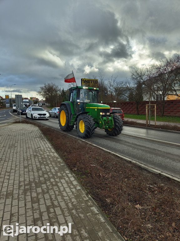 Ogólnopolski protest rolników w Jarocinie