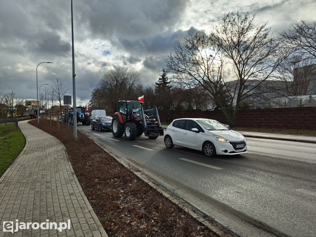 Ogólnopolski protest rolników w Jarocinie