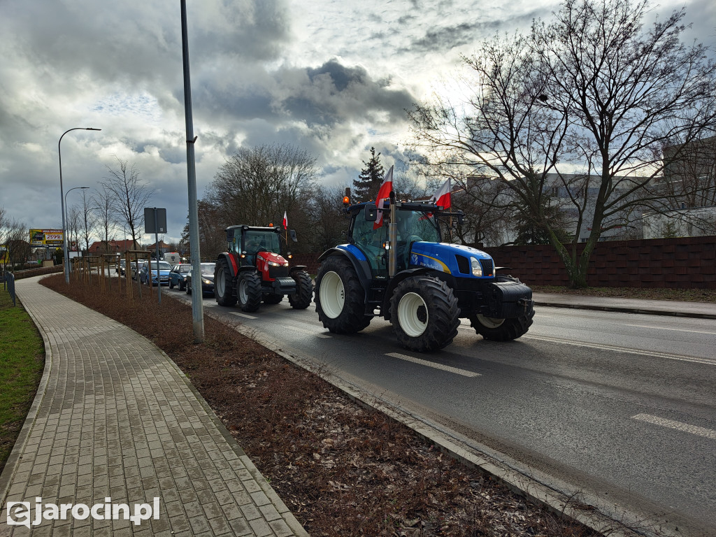 Ogólnopolski protest rolników w Jarocinie